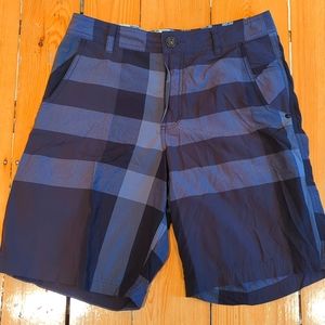 Lululemon Everyday Shorts Size 32 Black Plaid